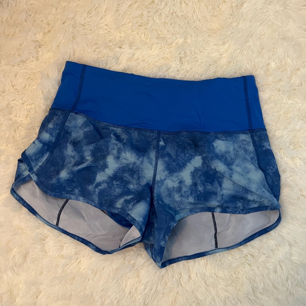 tie dye lululemon shorts